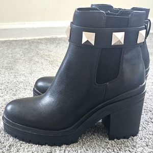 MIX NO. 6 Black Marianna Booties SIZE 8.5